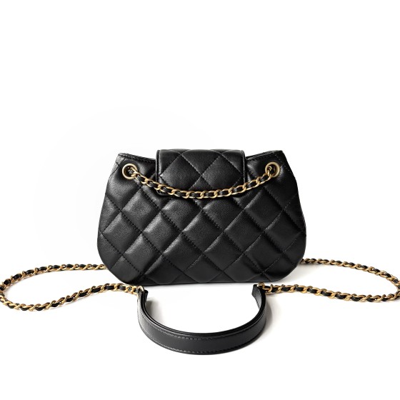 Chanel 24C Cruise Collection Large CC Logo Messenger Bag